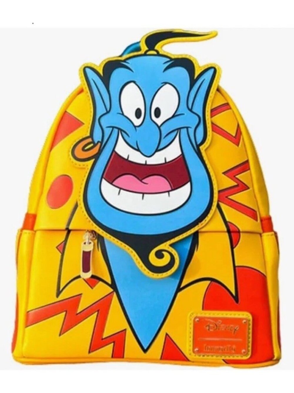 Loungefly Disney Aladdin Genie Vacation Cosplay Mini Backpack Golf Clubs NWT